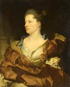 Hyacinthe Rigaud Portrait of Elisabeth Le Gouy oil